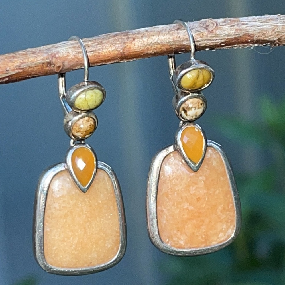 Whitney Kelly Sterling Silver Gemstone Earrings